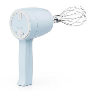 Rechargeable Handheld Mixer with 3 Speeds and Stainless Steel Whisks -  Perfect for Baking and Cooking